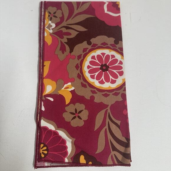 Vera Bradley Carnaby Placemats & Napkins Set of 12 Floral Quilted MONOGRAMMED P - Picture 10 of 16